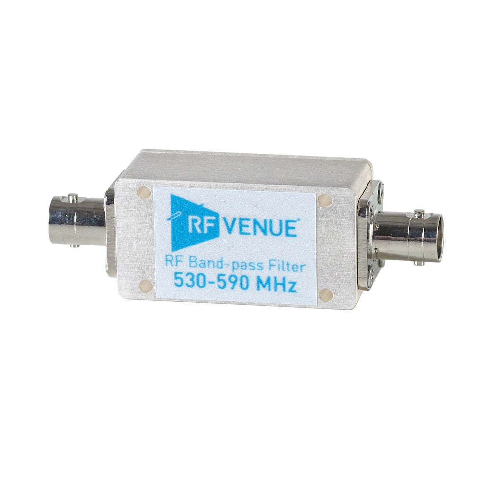 RF Venue BPF530T590 Band-pass Filter 530-590 MHz