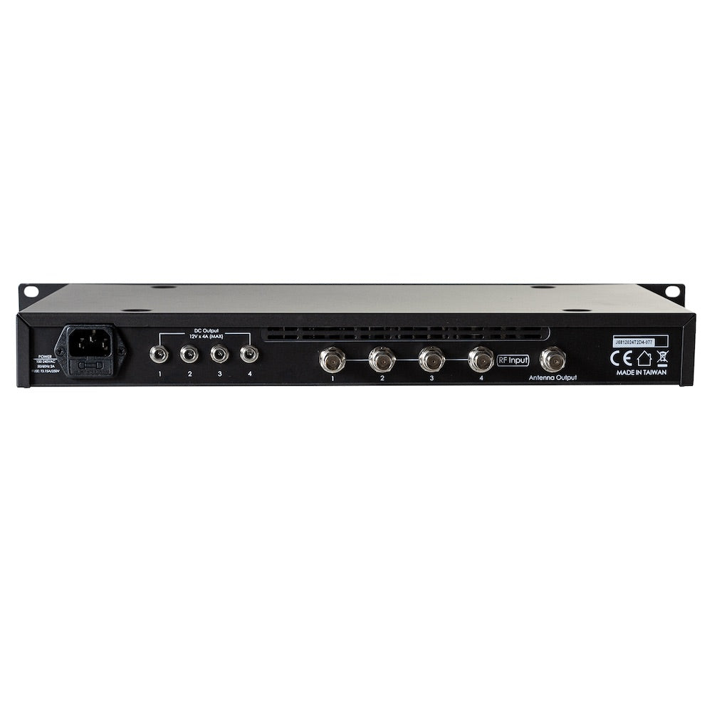 RF Venue COMBINE4 - 4-channel Transmitter Combiner, rear