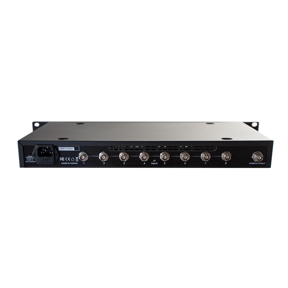 RF Venue COMBINE8 - 8-channel Transmitter Combiner, back