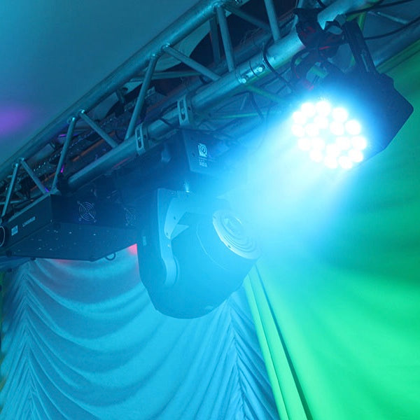 Blizzard Lighting RokBox 5 RGBAW LED Wash Light, truss mount