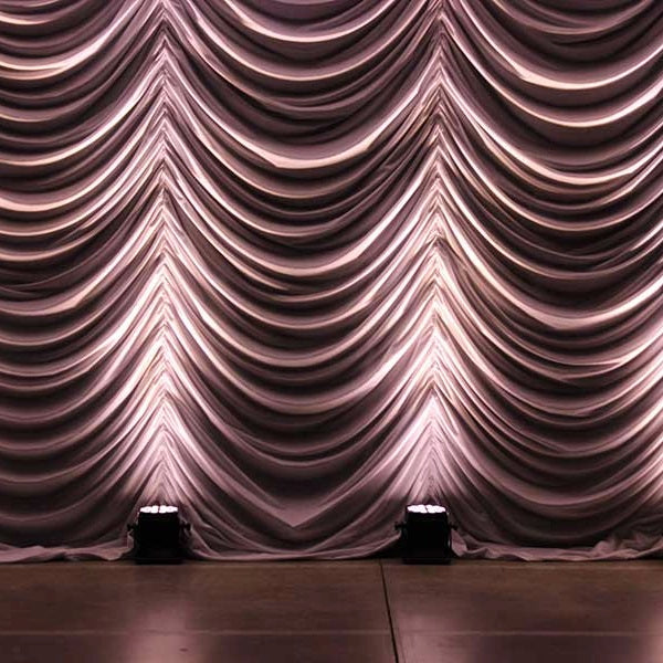 Blizzard Lighting RokBox EXA LED Wash Light, cool white lit stage
