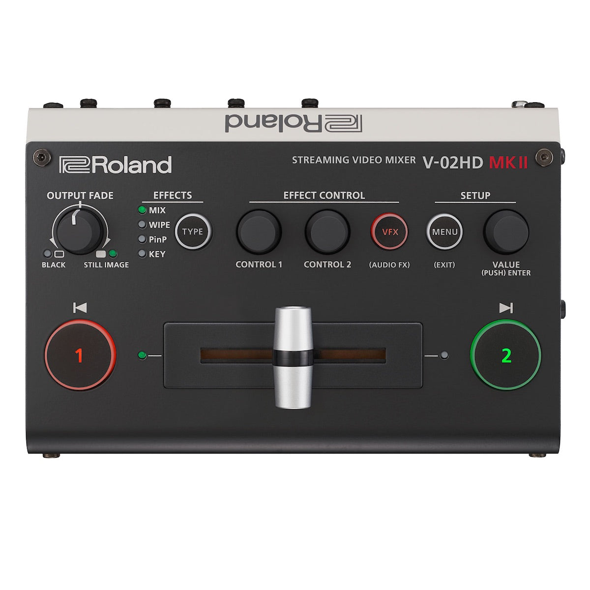 Roland V-02HD MK II - Streaming Video Mixer, top