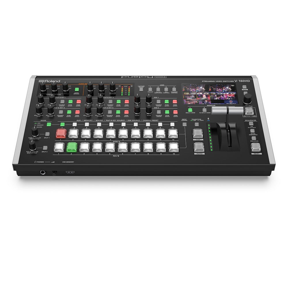 Roland V-160HD - Streaming Video Switcher, front