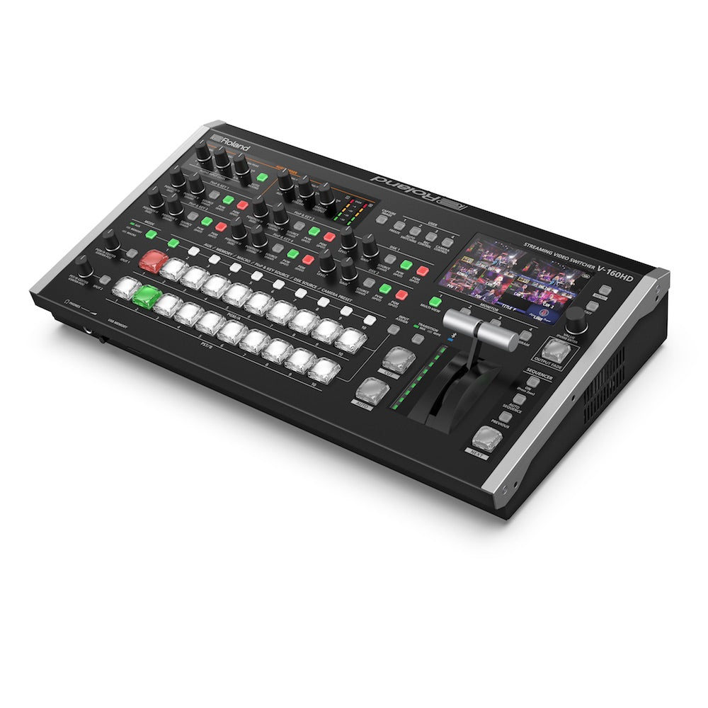 Roland V-160HD - Streaming Video Switcher, right 3/4 view