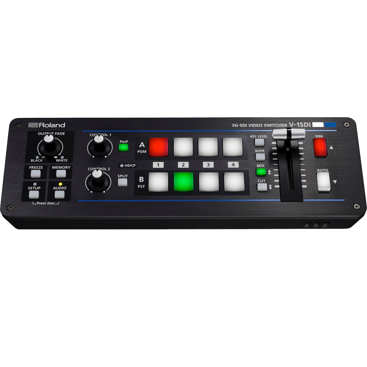 Roland V-1SDI - 3G-SDI Video Switcher, 4-channel SDI/HDMI, front