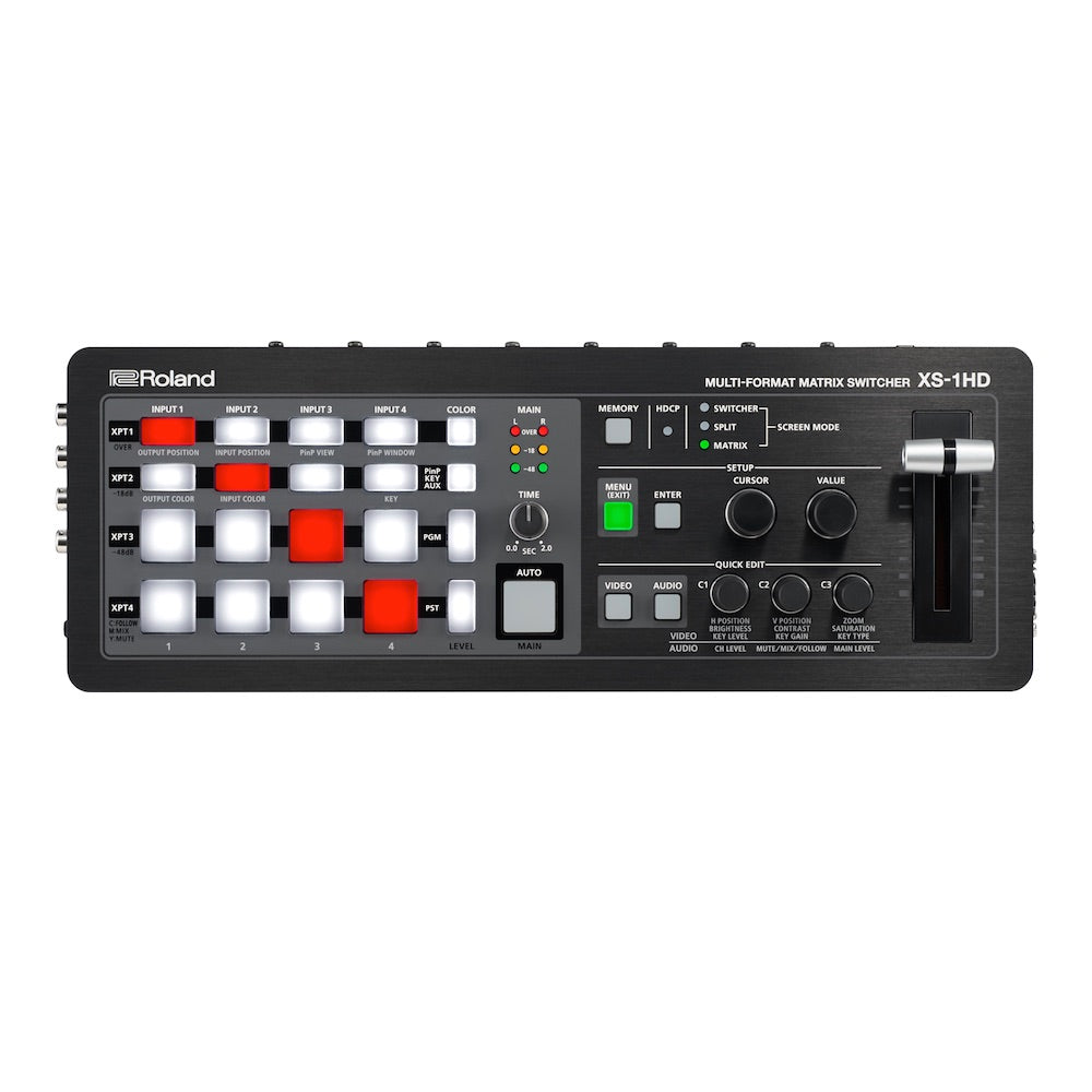 Roland XS-1HD - Multi-Format Matrix Switcher, top