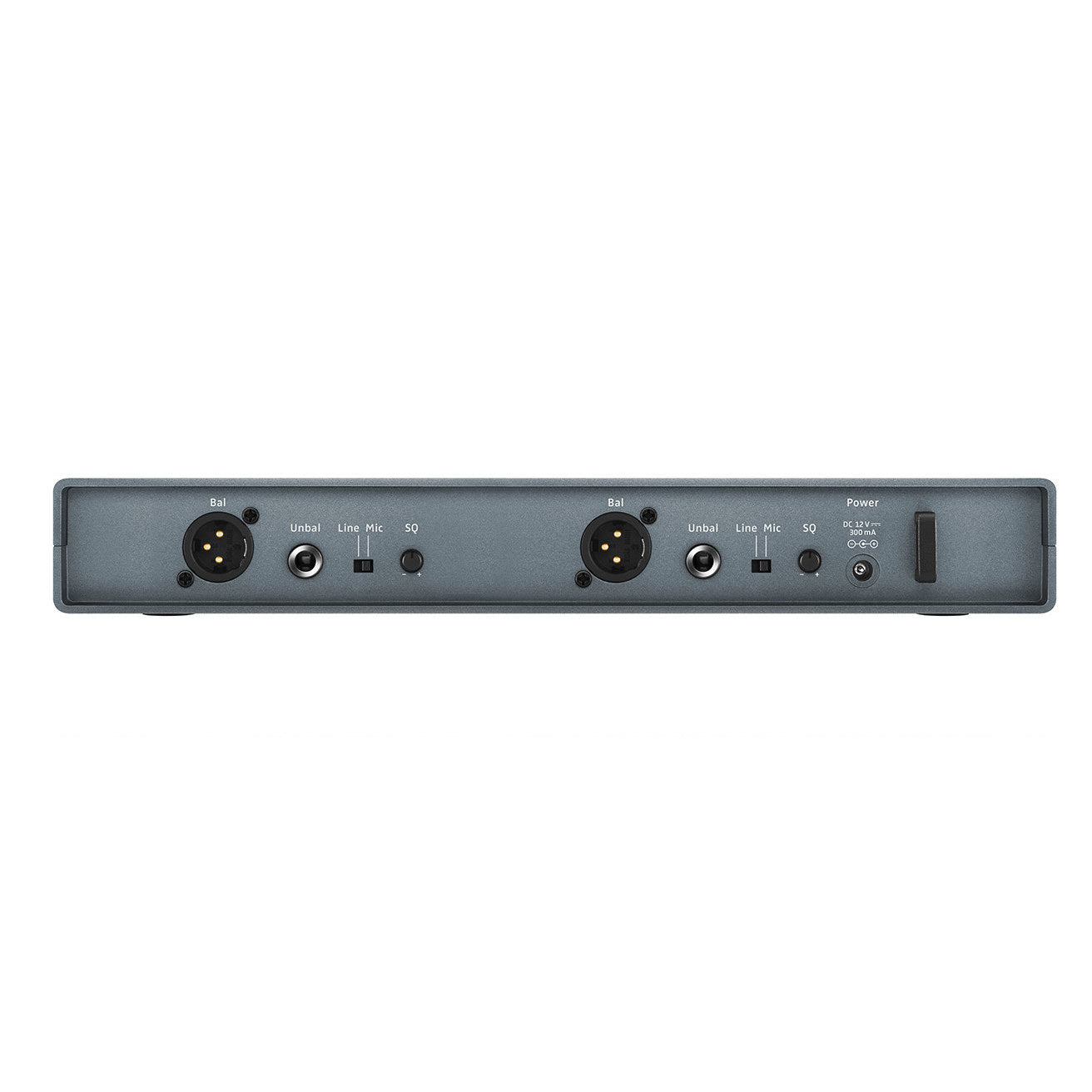 Sennheiser EM-XSW 1 DUAL- A wireless receiver, rear