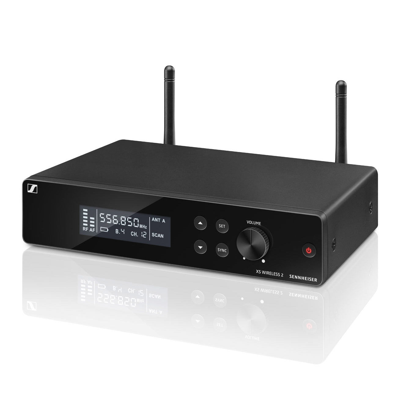 Sennheiser EM-XSW 2-A True diversity receiver with external antennas, angle