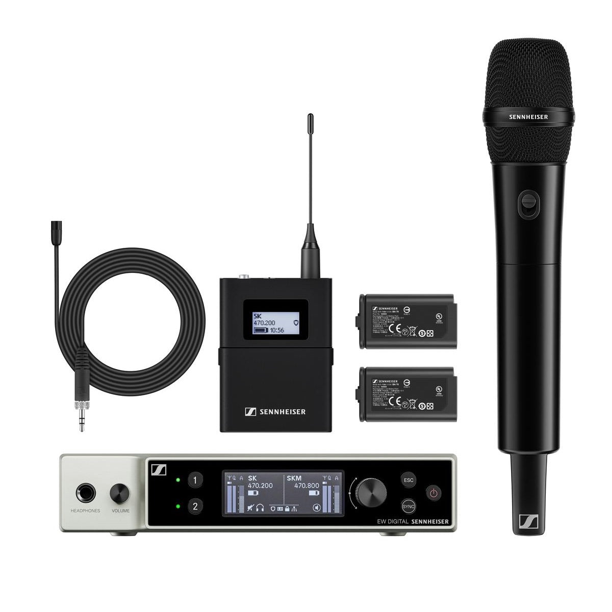 Sennheiser EW-DX MKE 2 / 835-S SET - Evolution Wireless Digital Combo