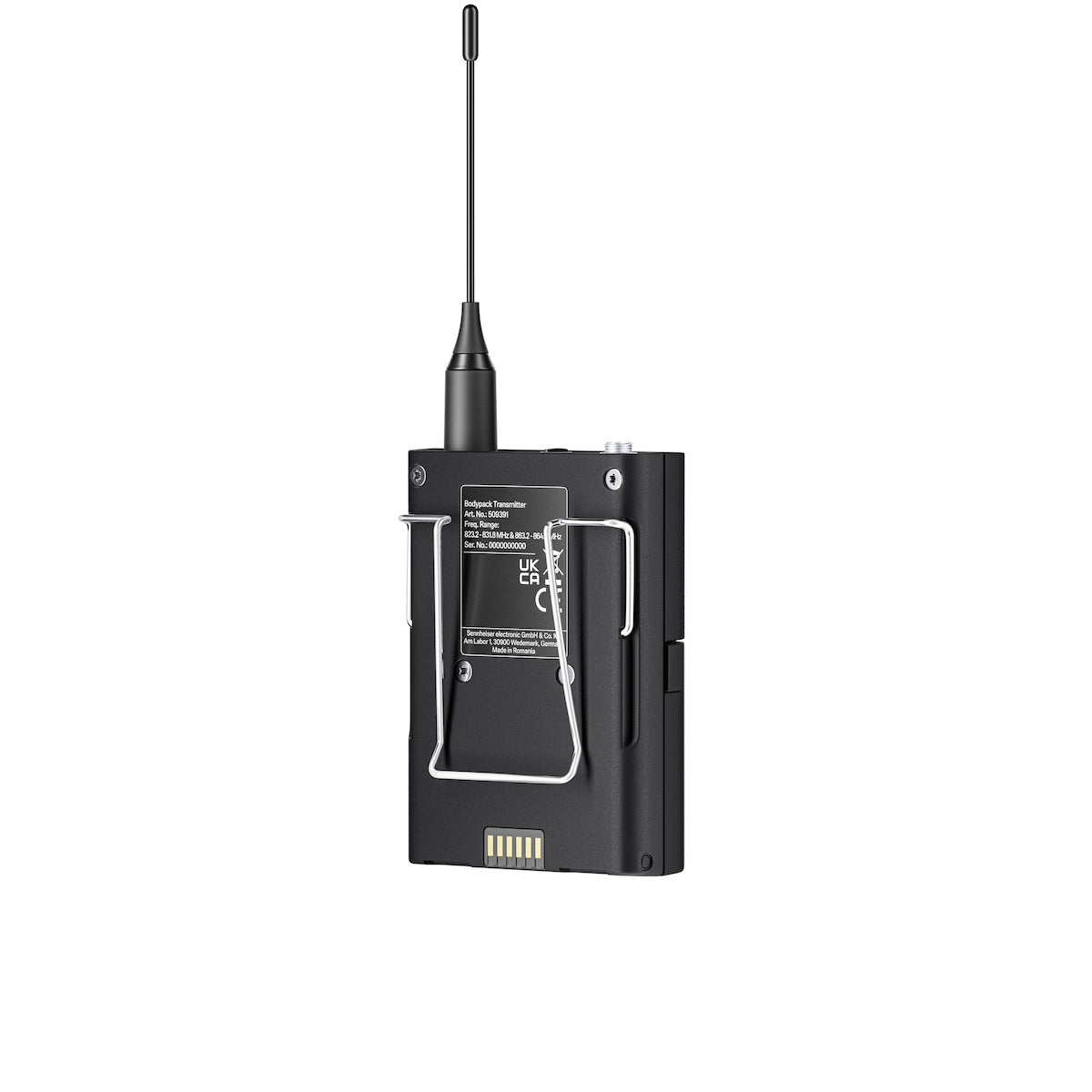 Sennheiser EW-DX SK Bodypack, back