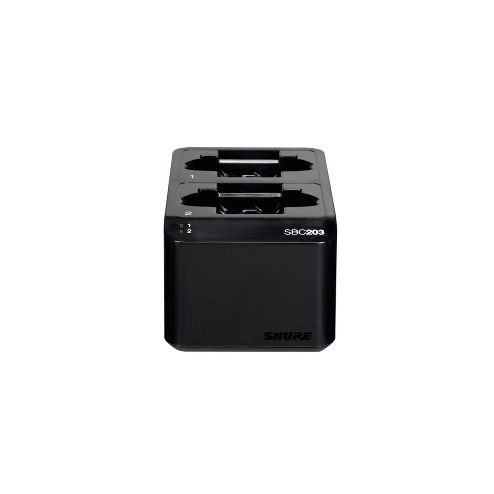 Shure SBC203 - Dual-docking Recharging Station for SB903 Li-Ion Battery