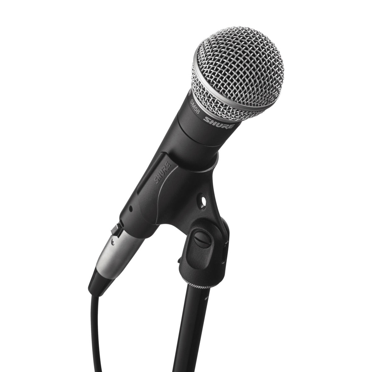 Shure SM58 - Cardioid Condenser Dynamic Vocal Microphone with clip