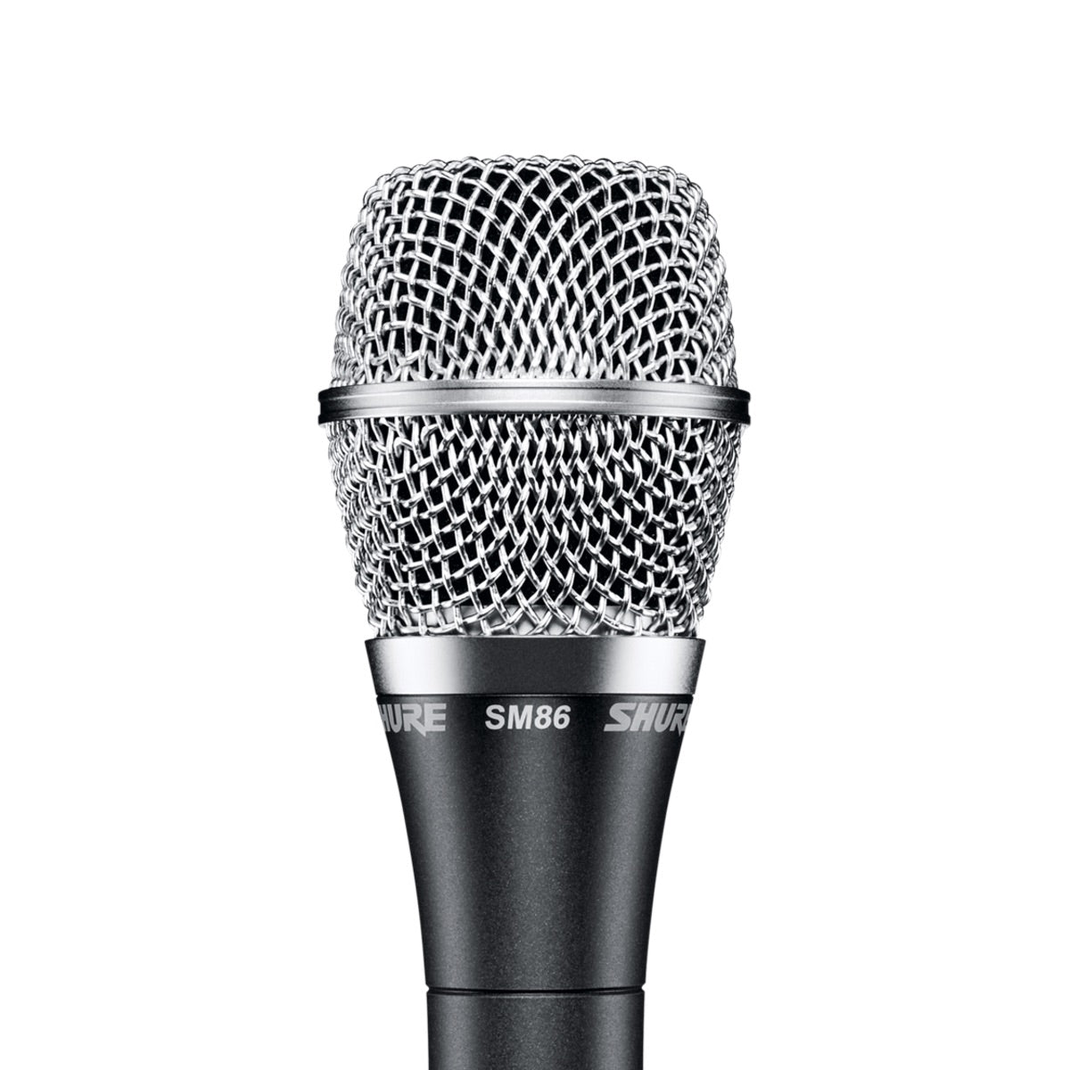 Shure SM86 - Cardioid Condenser Handheld Dynamic Vocal Microphone, closeup