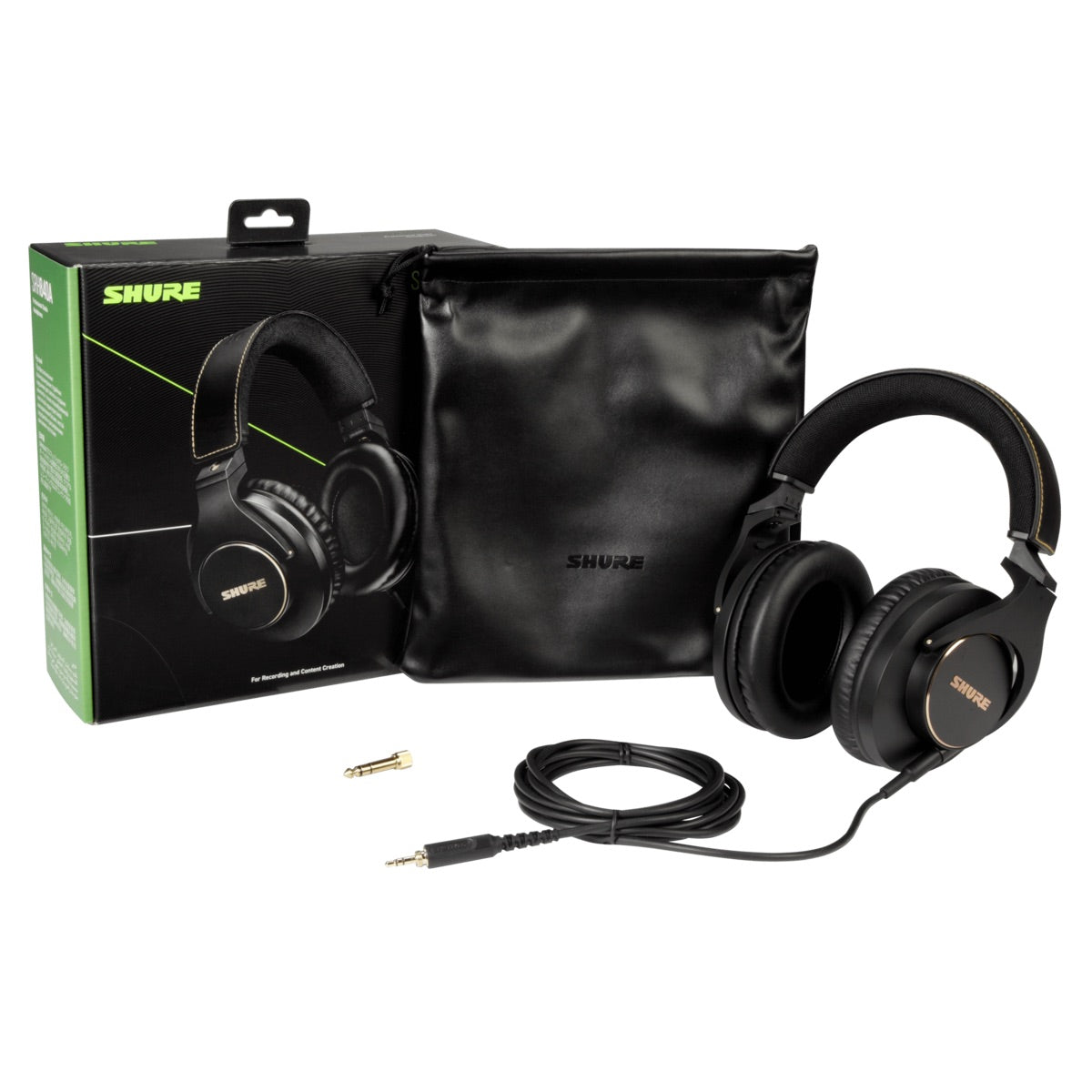 Shure SRH840A - Professional Monitoring Headphones, box