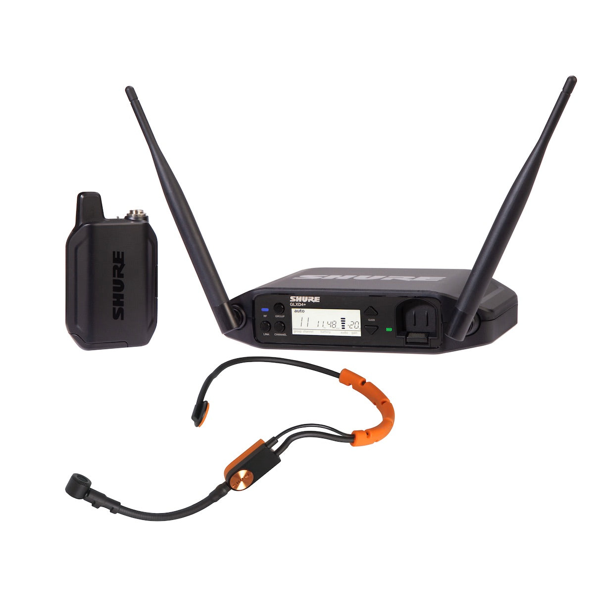 Shure GLXD14+/SM31 Headset System with SM31FH Headset Microphone