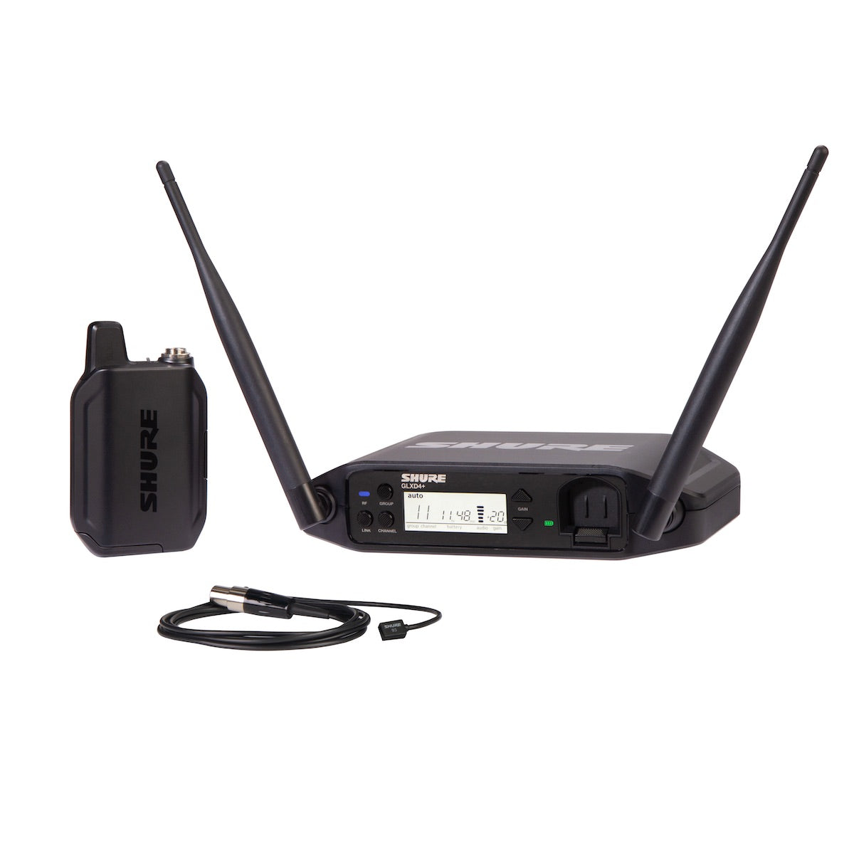 Shure GLXD14+/93 Lavalier System with WL93