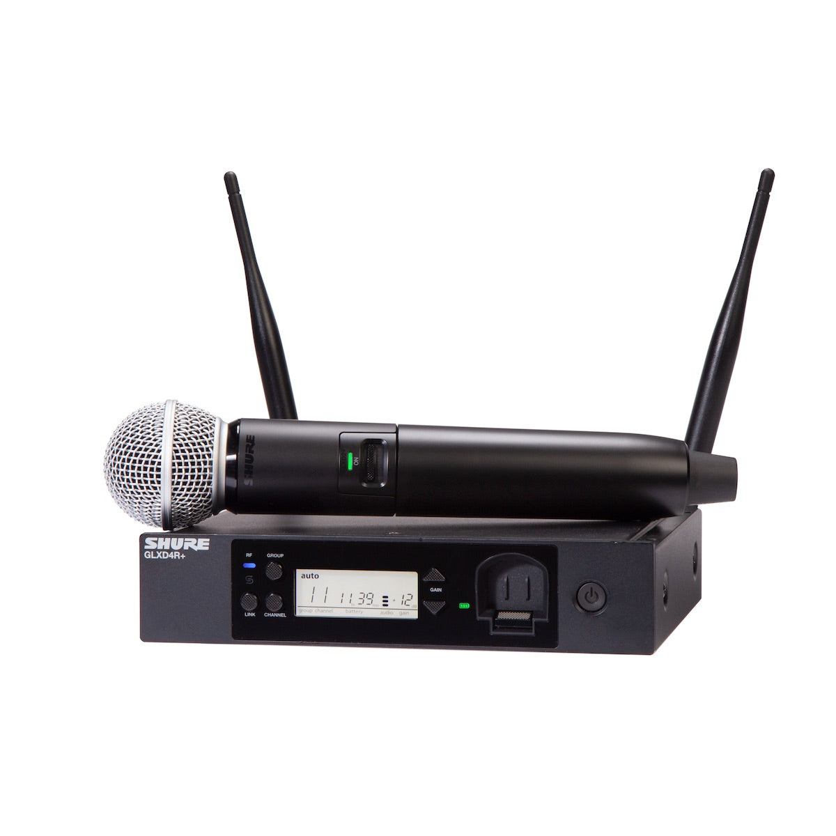 Shure GLXD24R+/SM58 Vocal System With SM58 Handheld Transmitter Microphone