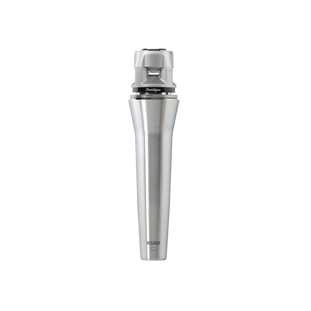 Shure KSM8/N - Dualdyne Handheld Dynamic Vocal Microphone, Brushed Nickel, capsule