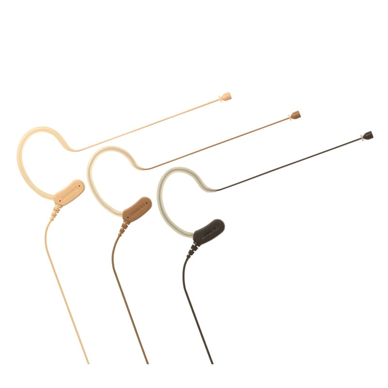 Shure Microflex MX153 Omnidirectional Earset Headworn Microphone, multiple colors