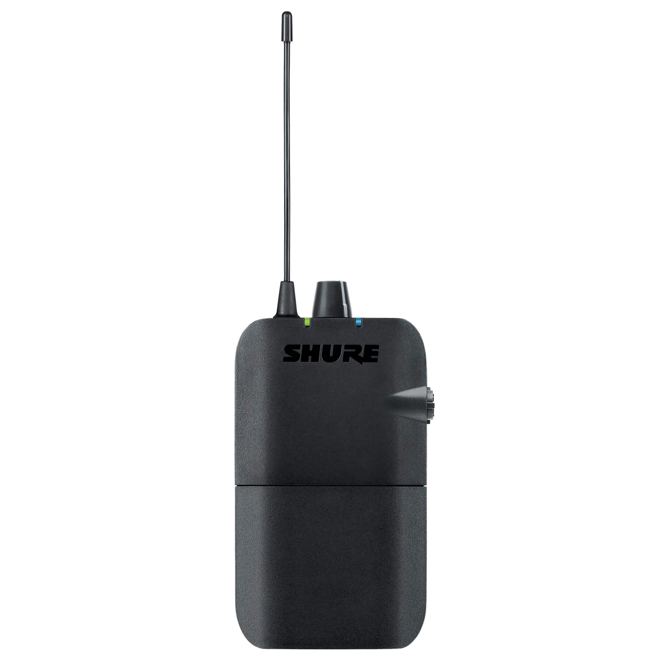 Shure P3R - Wireless Bodypack Receiver for PSM 300 Systems, front