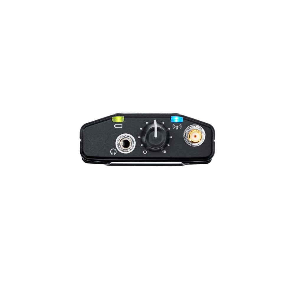 Shure P9RA+ Bodypack Receiver, top