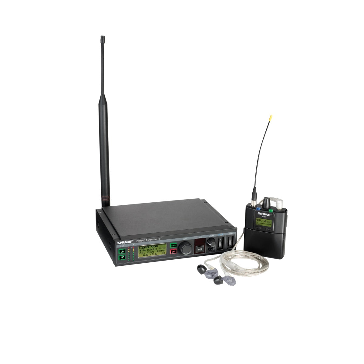 Shure P9TRA425CL - PSM 900 Wireless Personal Monitor System