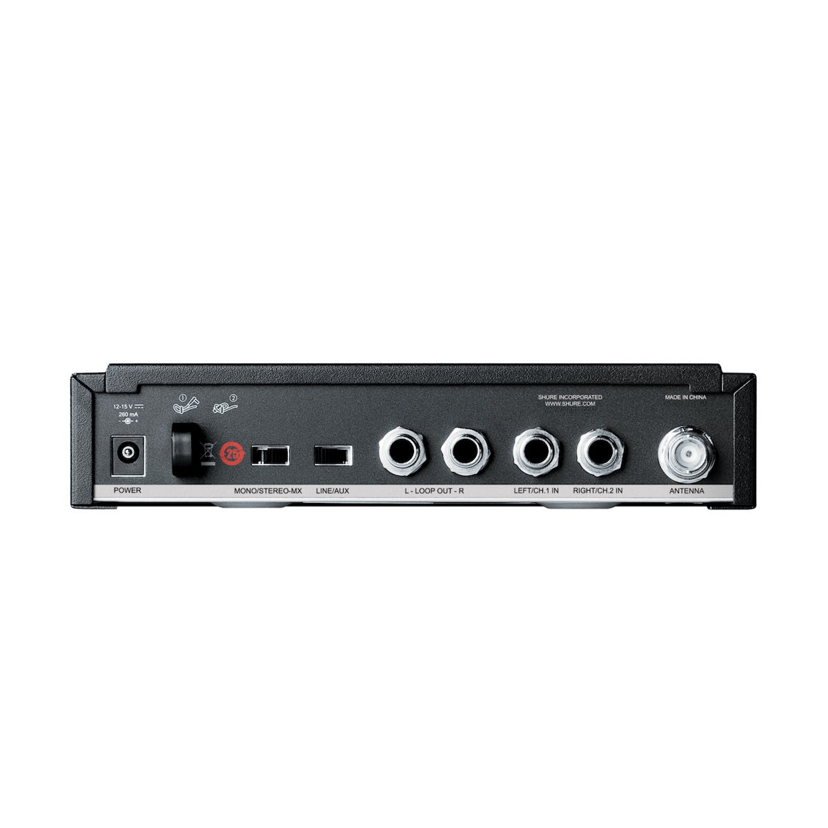 Shure PSM 300 Transmitter P3T, rear