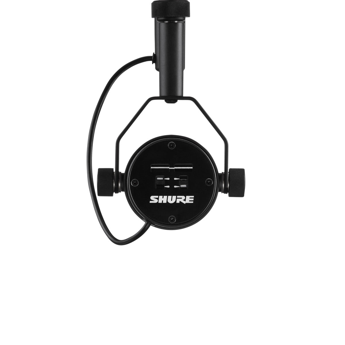Shure SM7B - Cardioid Dynamic Studio Vocal Microphone, rear