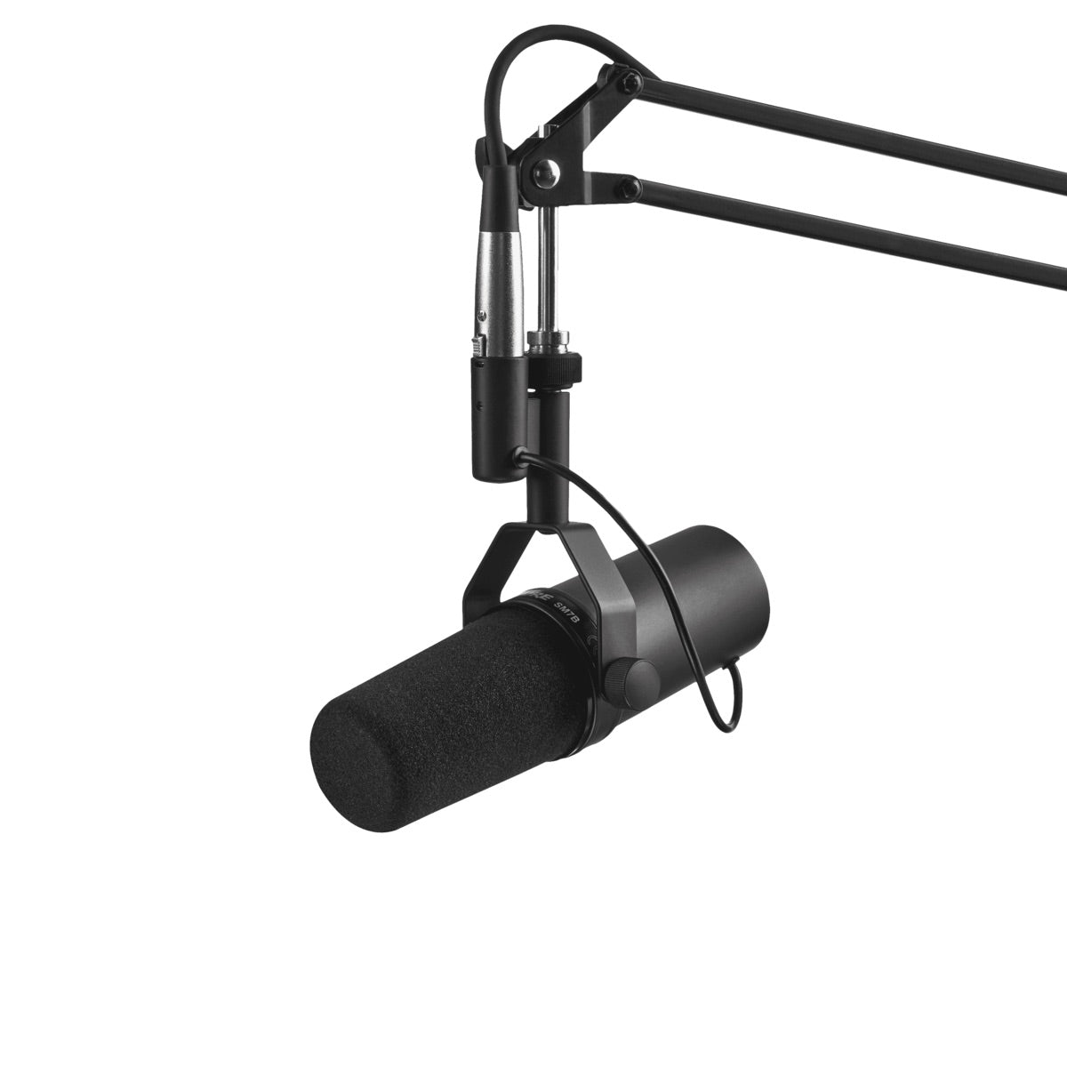 Shure SM7B - Cardioid Dynamic Studio Vocal Microphone, boom mount