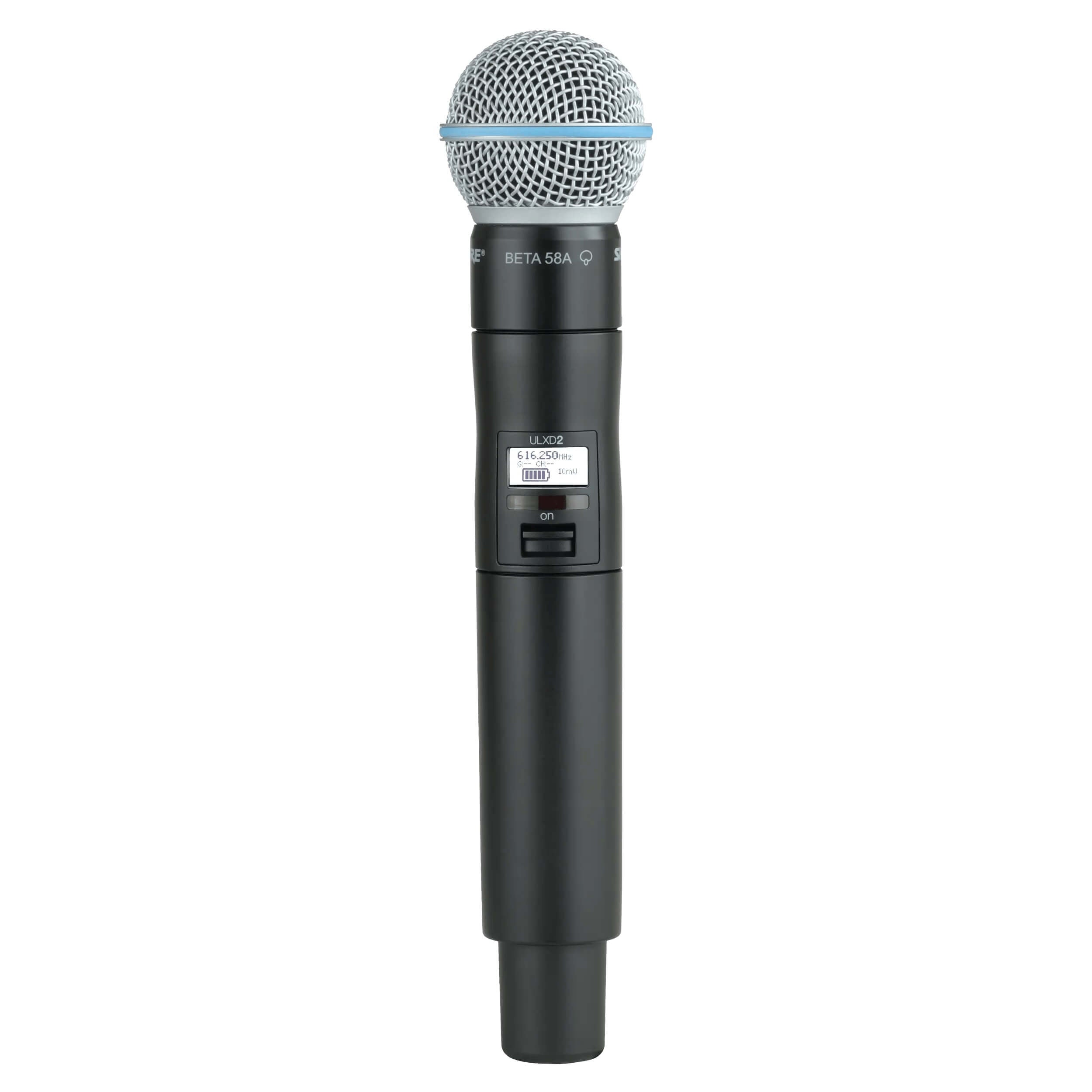 Shure ULXD2/B58 - Digital Handheld Transmitter with Beta 58A Capsule
