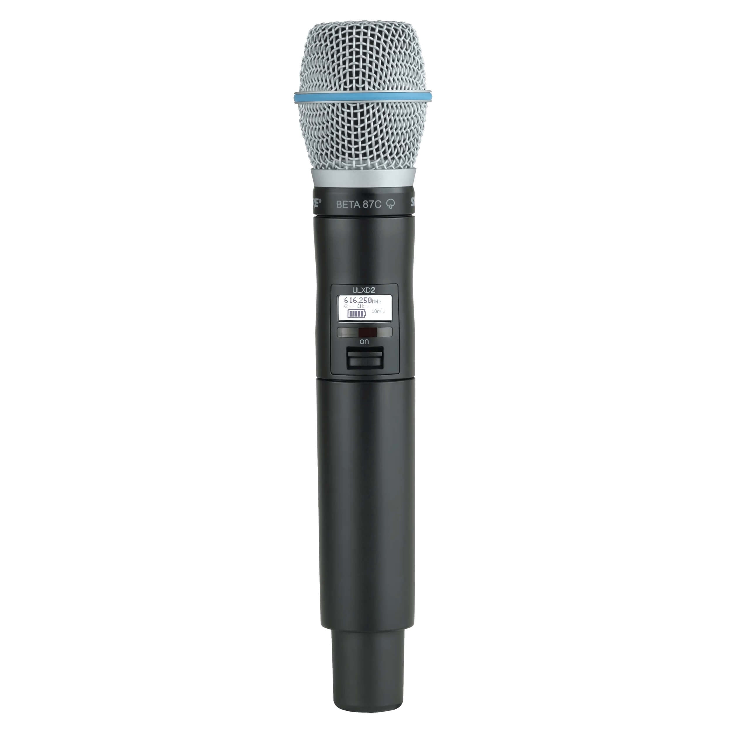 Shure ULXD2/B87C - Digital Handheld Transmitter with Beta 87C Capsule