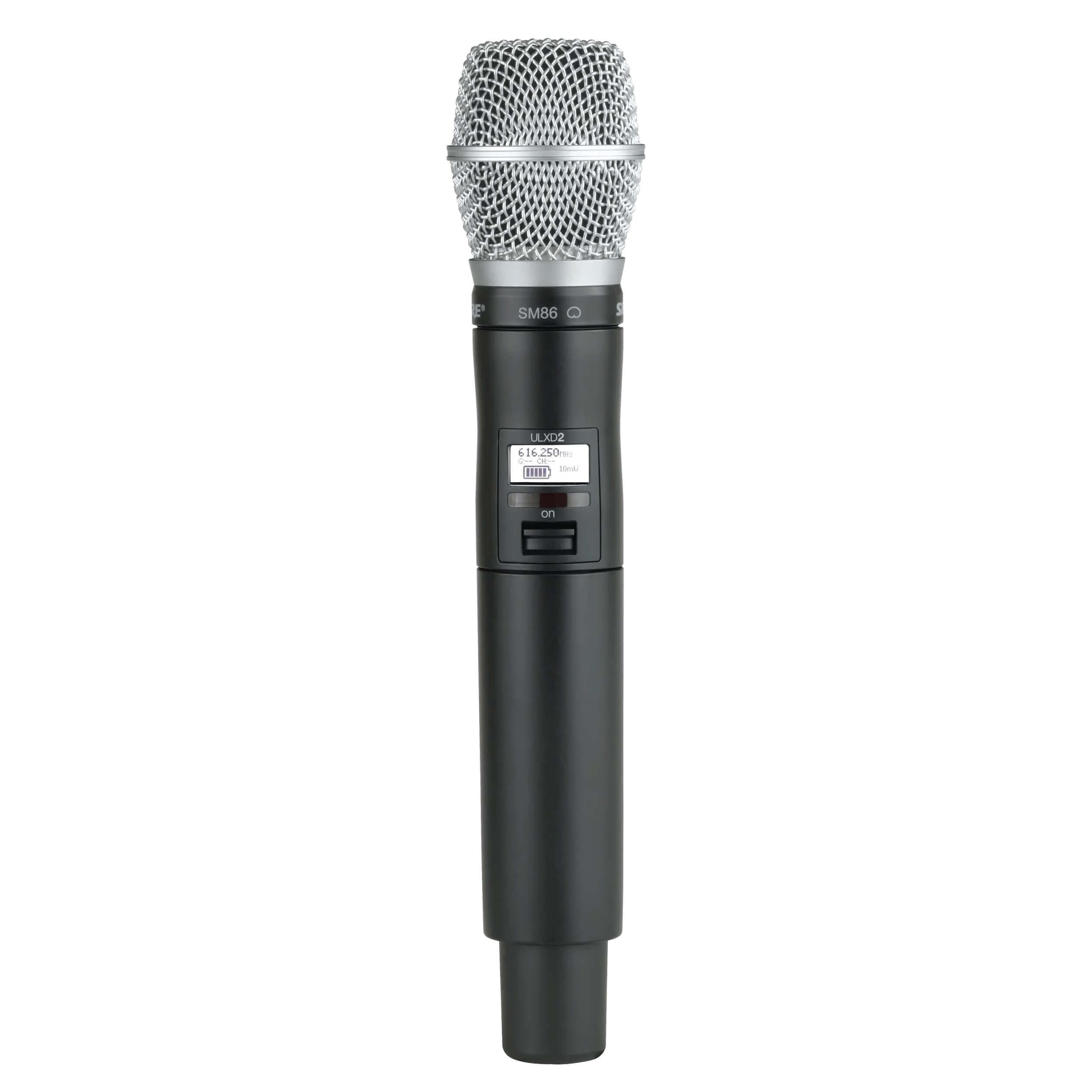 Shure ULXD2/SM86 - Digital Handheld Transmitter with SM86 Capsule
