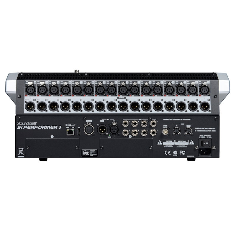 Soundcraft Si Performer 1 - 80-channel Digital Mixer with DMX Control, back
