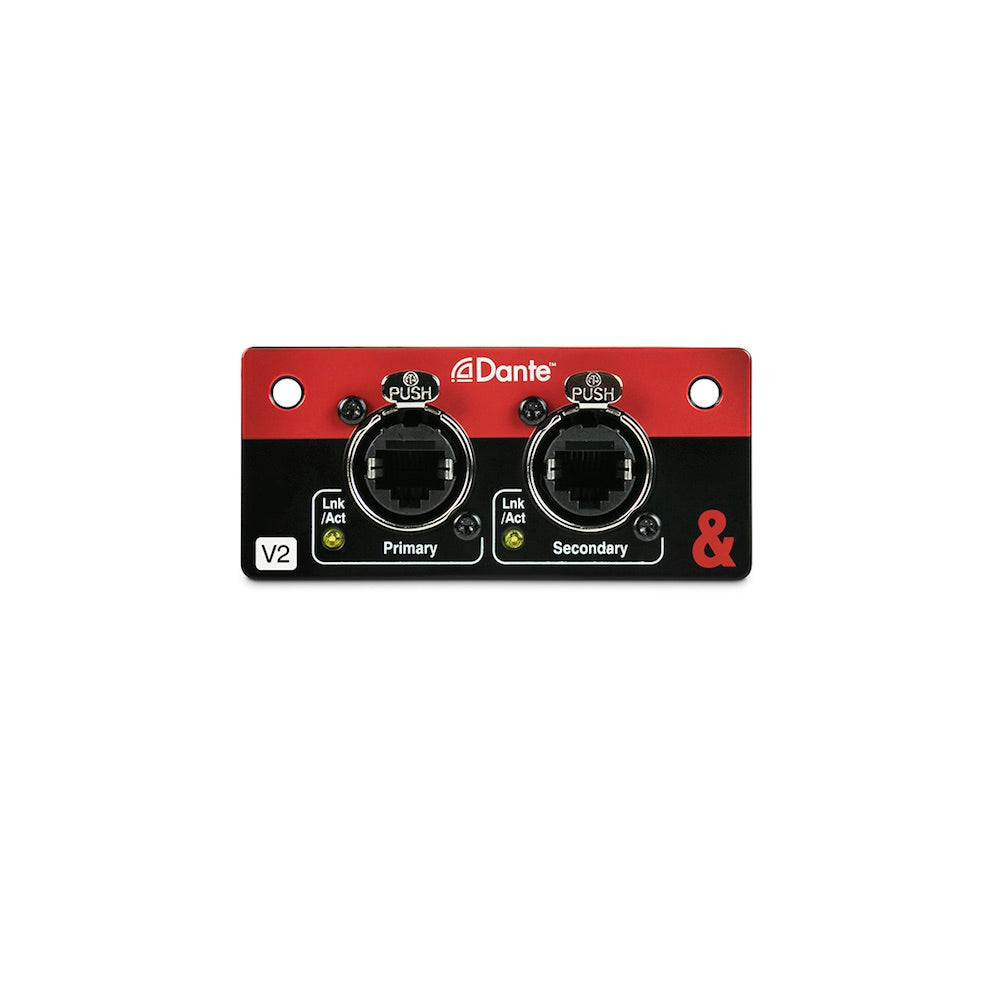 Allen & Heath SQ Dante module for SQ series mixers, front