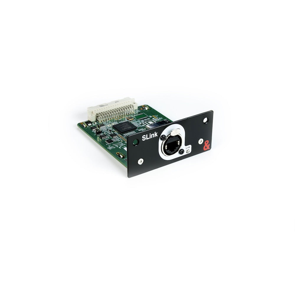 Allen & Heath SQ SLink card for SQ series mixers, left