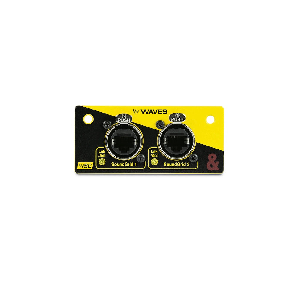 Allen & Heath SQ Waves module for SQ and AHM-64, front