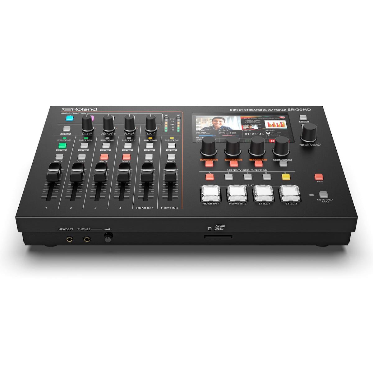 Roland SR-20HD - Direct Streaming AV Mixer, front