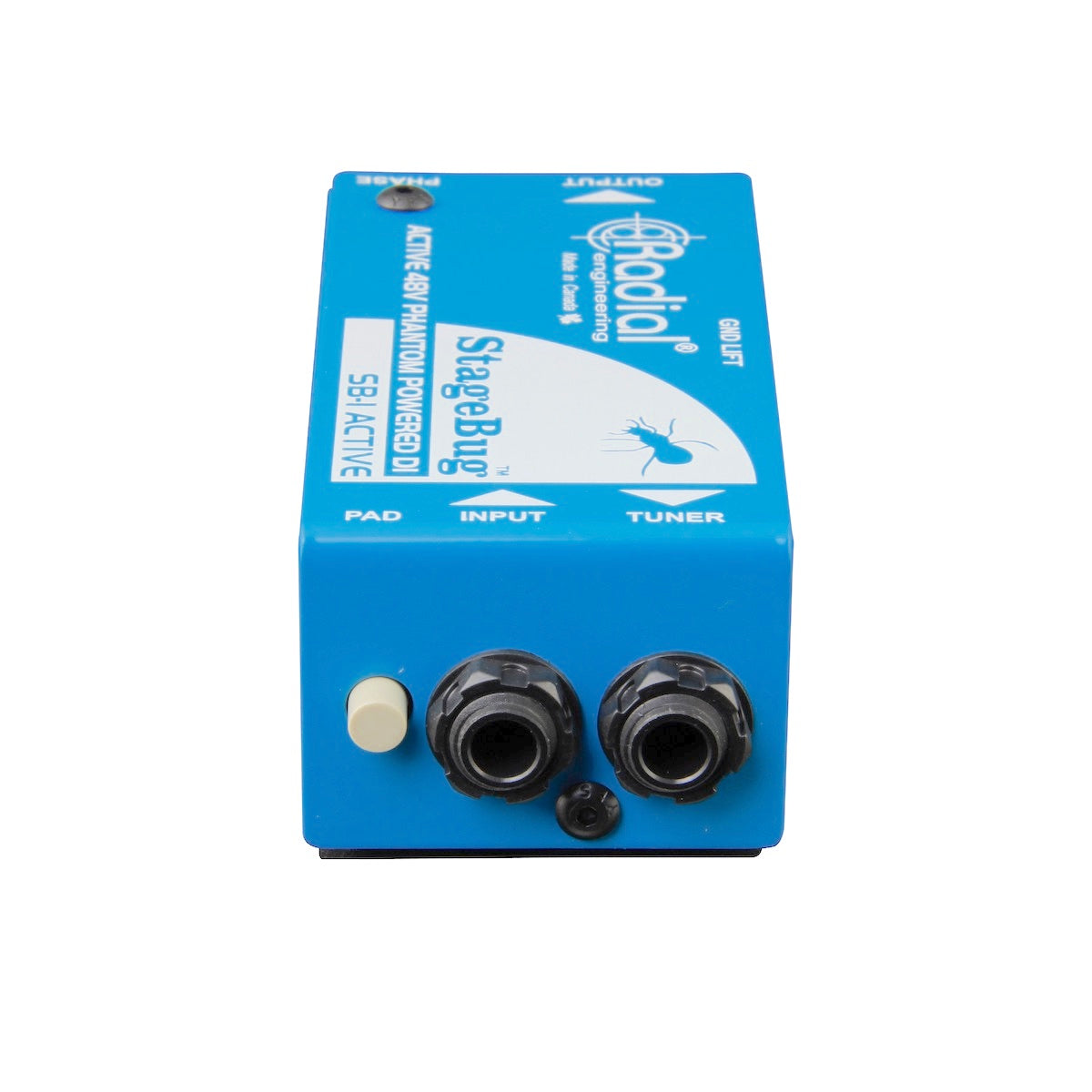 Radial StageBug SB-1 Active - Compact Direct Box for Acoustic Guitar & Bass, front