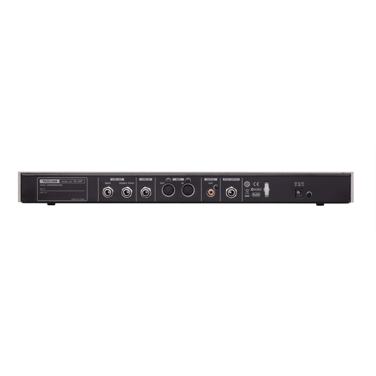 Tascam TA-1VP - Vocal Processor with Auto-Tune Pitch Correction, rear
