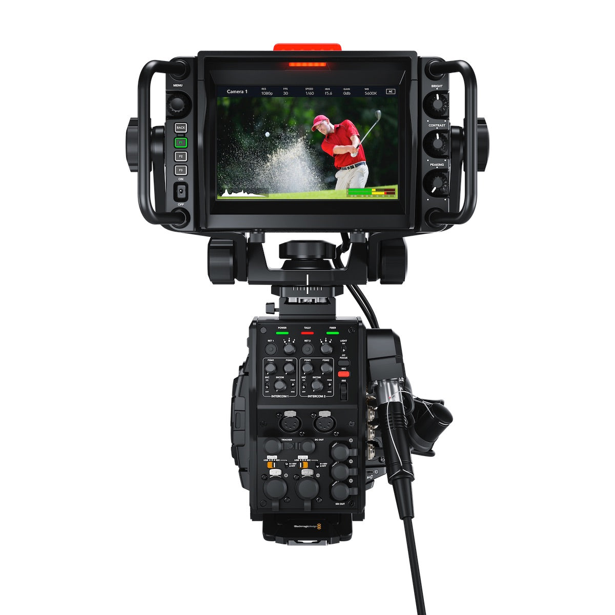 Blackmagic URSA Studio Viewfinder G2, rear