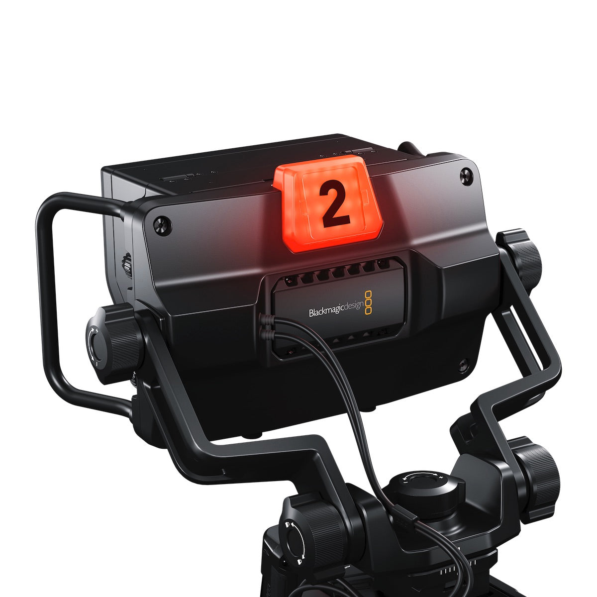 Blackmagic URSA Studio Viewfinder G2, tally light