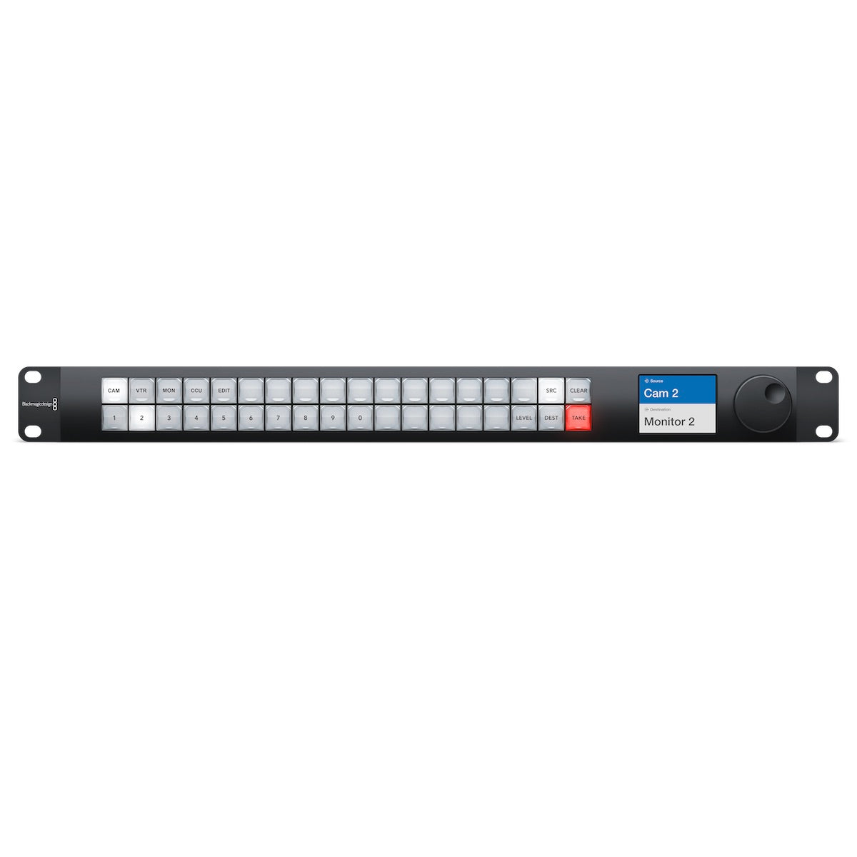 Blackmagic Videohub Master Control Pro, front