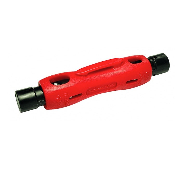 West Penn Wire TL-59-6 - Double-Ended Coax Stripper for RG59, RG6