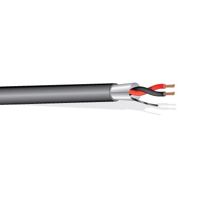West Penn Wire 291 - 22/2 Stranded Shielded Non-Plenum Bulk Mic Cable