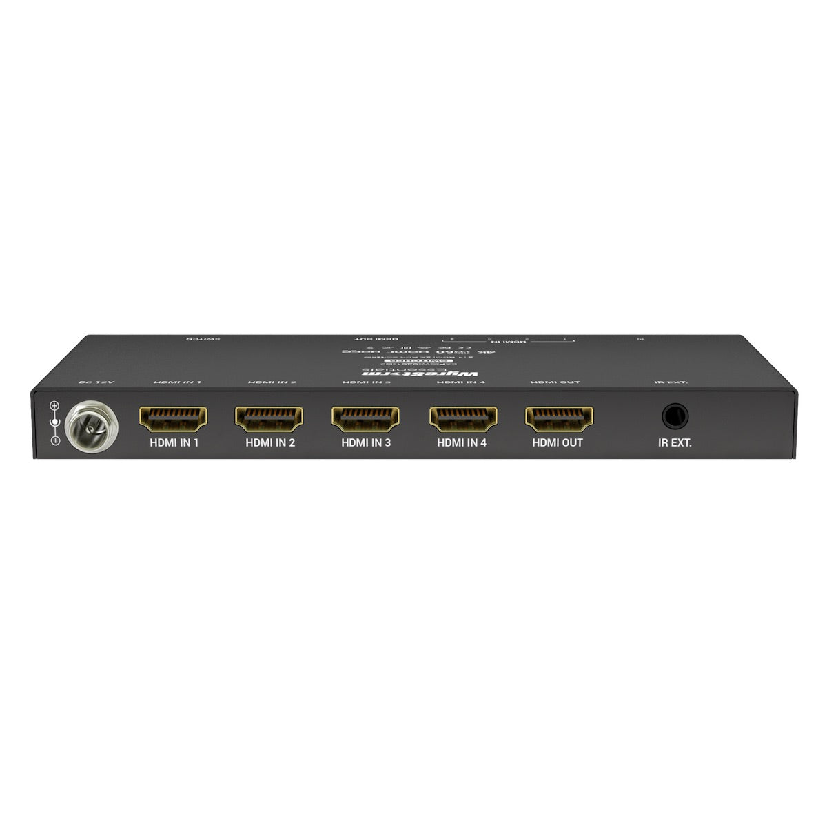 WyreStorm Essentials EXP-SW-0401-H2 - 4K HDR 4×1 HDMI Switcher, rear