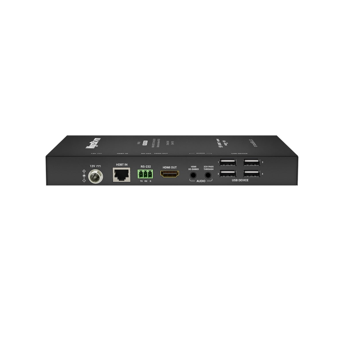 WyreStorm RX-500 - 4K UHD HDBaseT Receiver with USB, rear