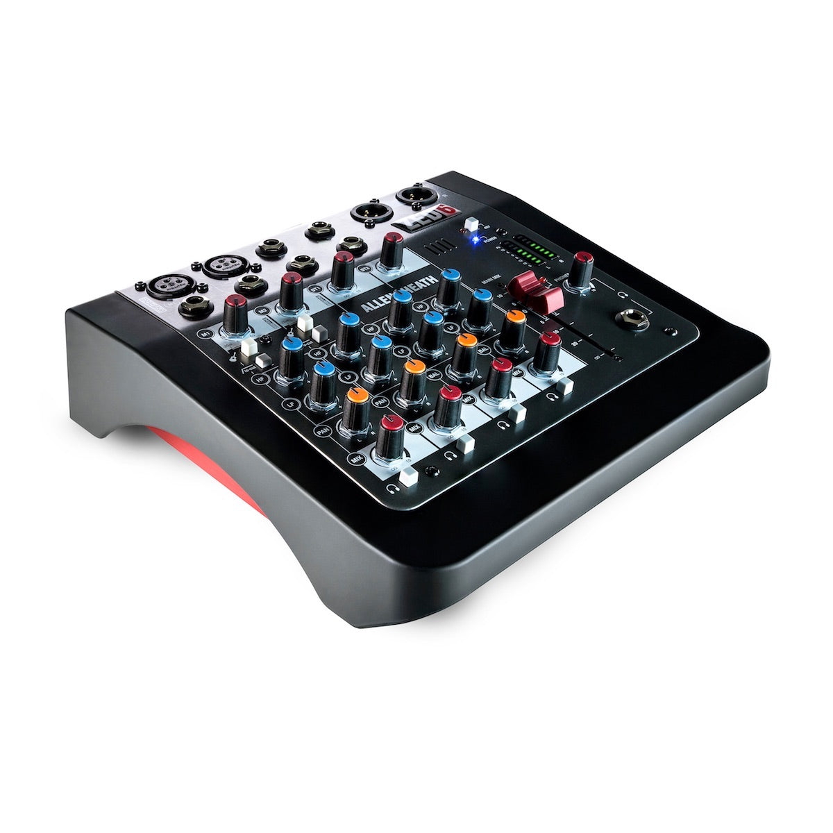 Allen & Heath ZED-6 - 4-channel Compact Analog Mixer, right angle