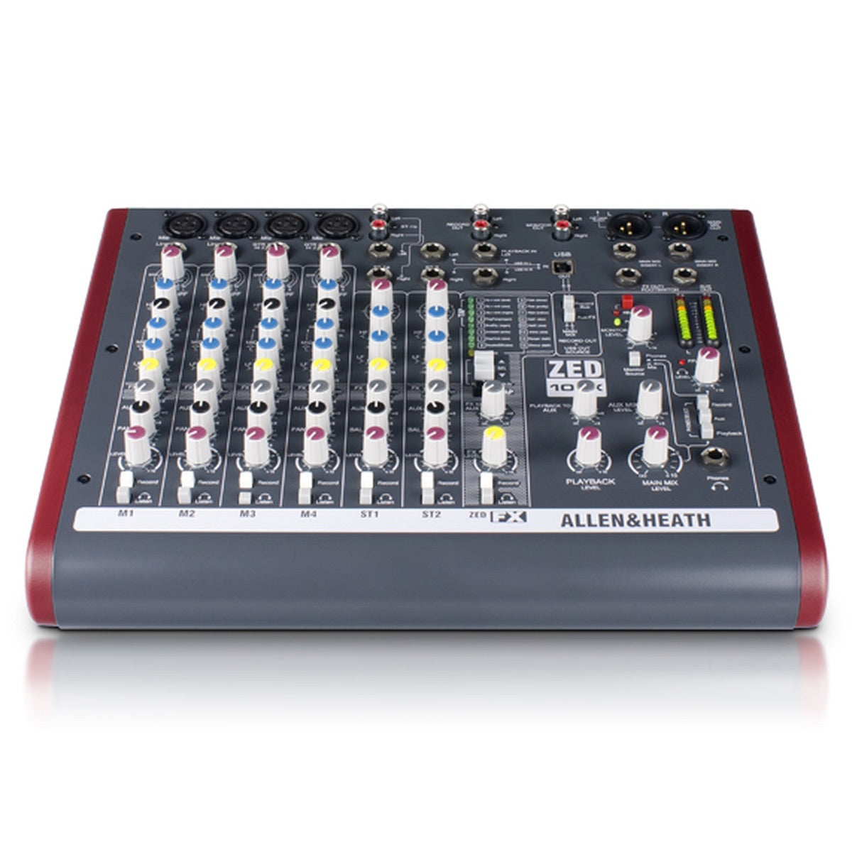 Allen u0026 Heath ZED-10FX 10-Channel Analog USB Mixer with Effects