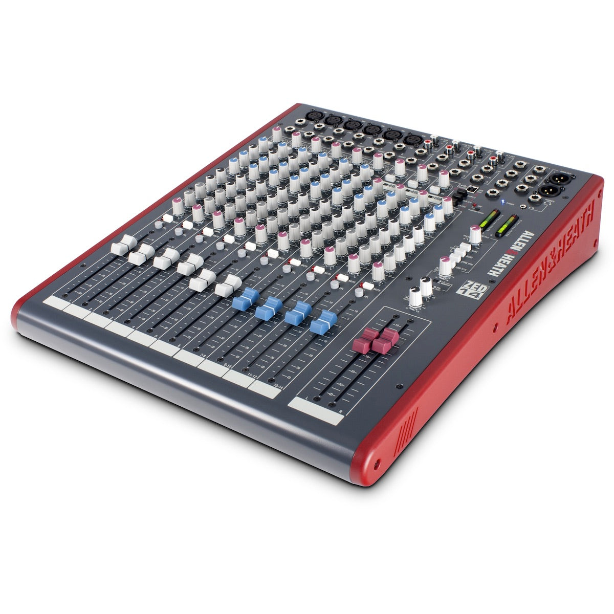 Allen & Heath ZED-14 14-Channel Analog USB Mixer, angle