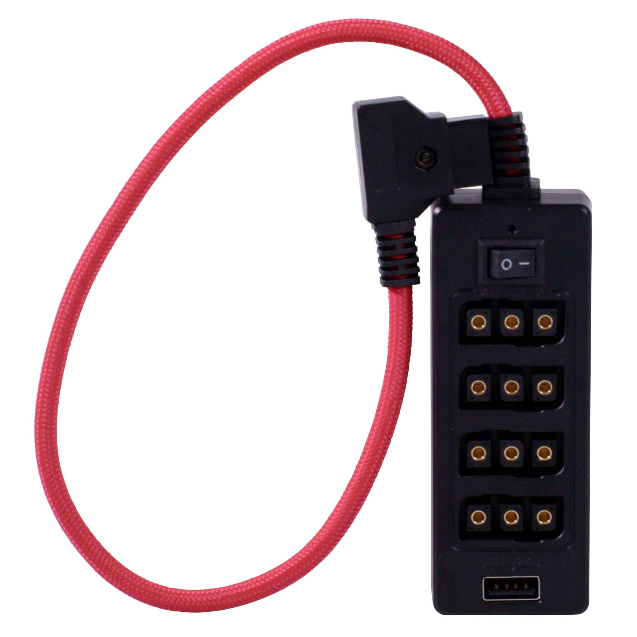 Blackhawk Cables - D-TAP to 4-Port D-TAP with 1/4